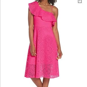 Lilly Pulitzer Pink Cosmo Sea Urchin Terry Lace